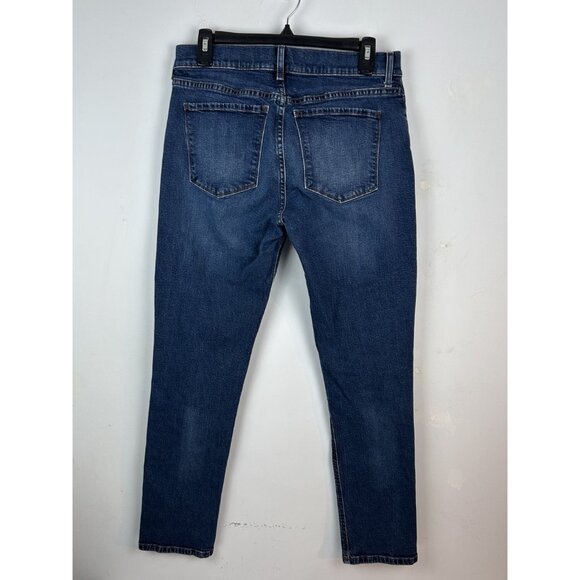 Mott & Bow Denim - Mott & Bow Women’s Boyfriend Jeans Size 29 Medium Wash Blue Stretch 29x30